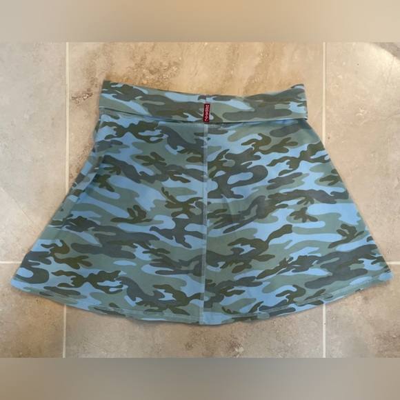 Hard Tail Skirts Hardtail Skirt Multi Blue Green Stretch Midi Women